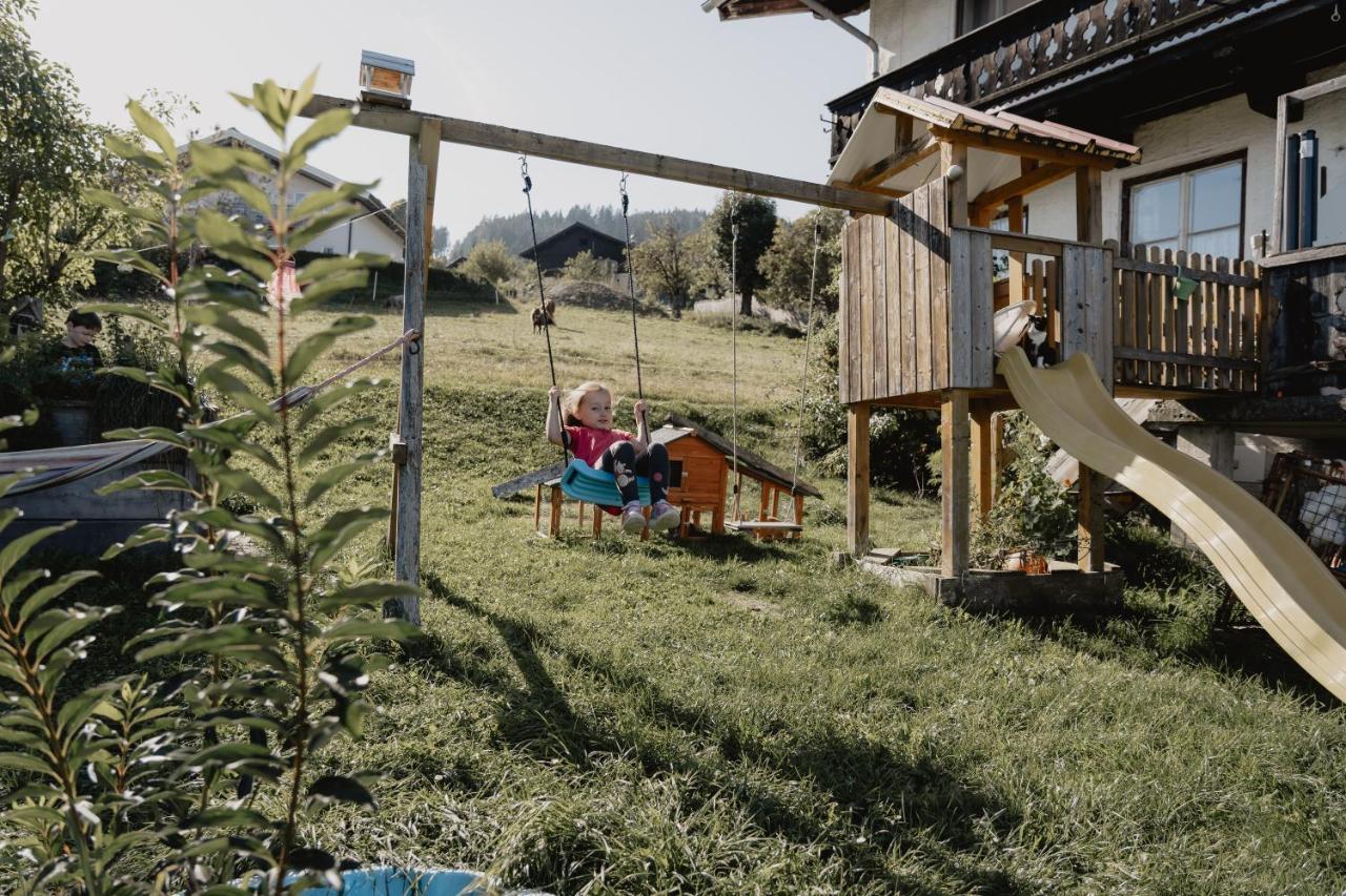 Knollgut Ferienwohnung Buchberg Goldegg Exteriör bild